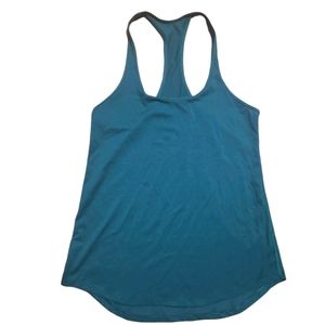 Lululemon singlet tank size 2 dark green